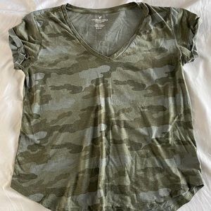 American Eagle Camo Tee
